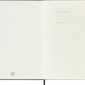 Notes MOLESKINE PROFESSIONAL XL (19x25 cm), twarda oprawa, 192 strony, czarny-249835