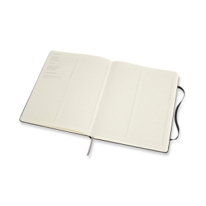 Notes MOLESKINE PROFESSIONAL XL (19x25 cm), twarda oprawa, 192 strony, czarny-249836