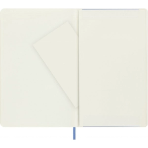 Notes MOLESKINE Classic L (13x21 cm) gładki, miękka oprawa, hydrangea blue, 192 strony, niebieski-249843