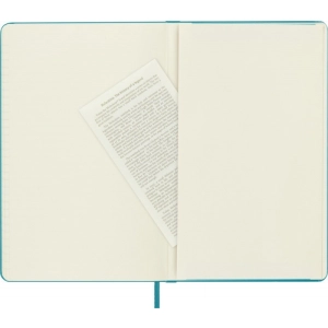 Notes MOLESKINE Classic L (13x21 cm) w linie, twarda oprawa, reef blue, 240 stron, niebieski-249891