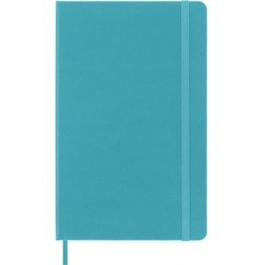 Notes MOLESKINE Classic L (13x21 cm) w linie, twarda oprawa, reef blue, 240 stron, niebieski-249892
