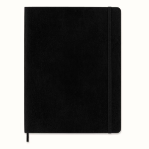 Notes MOLESKINE PROFESSIONAL XL (19x25 cm), miękka oprawa, 192 strony, czarny-249940