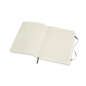 Notes MOLESKINE PROFESSIONAL XL (19x25 cm), miękka oprawa, 192 strony, czarny-249947