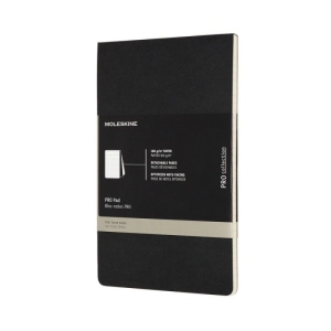 Notes MOLESKINE reporterski PRO PAD L (13x21 cm), 96 stron, czarny