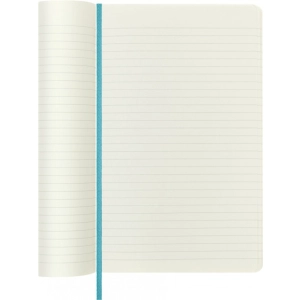 Notes MOLESKINE L (13x21 cm) w linie, miękka oprawa, reef blue, 192 strony, niebieski-249988