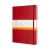 Notes MOLESKINE Classic XL (19x25 cm) w linie, twarda oprawa, 192 strony, czerwony