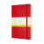 Notes MOLESKINE Classic L (13x21 cm) gładki, twarda oprawa, scarlet red, 400 stron, czerwony