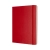 Notes MOLESKINE Classic XL (19x25 cm) gładki, twarda oprawa, 192 strony, czerwony-249625