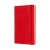 Notes MOLESKINE Classic L (13x21cm) w kratkę, twarda oprawa, 240 stron, czerwony-249668