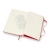 Notes MOLESKINE Classic L (13x21cm) w kratkę, twarda oprawa, 240 stron, czerwony-249672