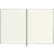 Notes MOLESKINE Classic XL (19x25cm) w linie, twarda oprawa, myrtle green, 192 strony, zielony-249700
