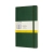 Notes MOLESKINE L (13x21cm) w kratkę, miękka oprawa, myrtle green, 192 strony, zielony
