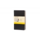 Zestaw 3 Zeszytów MOLESKINE Cahier Journals P (9x14cm) w kratkę, 64 strony, czarny