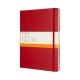 Notes MOLESKINE Classic XL (19x25 cm) w linie, twarda oprawa, 192 strony, czerwony