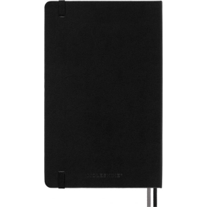 Notes MOLESKINE Classic L (13x21cm) w kratkę, twarda oprawa, 400 stron, czarny-250000