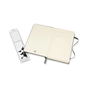 Notes MOLESKINE Classic L (13x21cm) w kratkę, twarda oprawa, 400 stron, czarny-250002