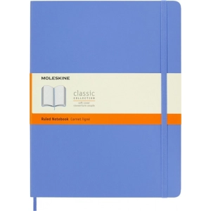 Notes MOLESKINE Classic XL (19x25 cm) w linie, miękka oprawa, hydrangea blue, 192 strony, niebieski-250016