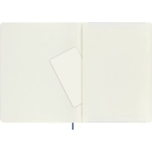 Notes MOLESKINE Classic XL (19x25 cm) w linie, miękka oprawa, hydrangea blue, 192 strony, niebieski-250017