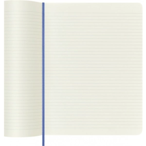 Notes MOLESKINE Classic XL (19x25 cm) w linie, miękka oprawa, hydrangea blue, 192 strony, niebieski-250020