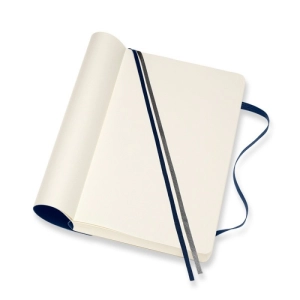 Notes MOLESKINE Classic L (13x21 cm) gładki, miękka oprawa, sapphire blue, 400 stron, niebieski-250035