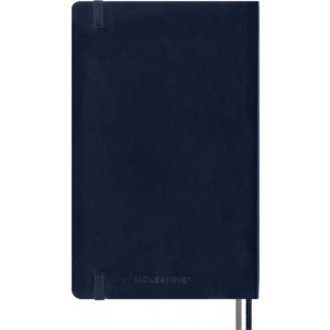 Notes MOLESKINE Classic L (13x21 cm) gładki, miękka oprawa, sapphire blue, 400 stron, niebieski-250036