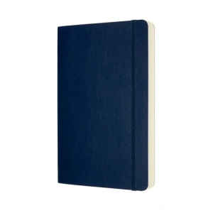 Notes MOLESKINE Classic L (13x21 cm) gładki, miękka oprawa, sapphire blue, 400 stron, niebieski-250037