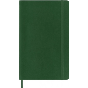 Notes MOLESKINE L (13x21cm) w kropki, miękka oprawa, myrtle green, 192 strony, zielony-250073