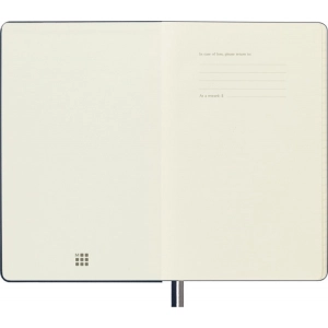 Notes MOLESKINE Classic L (13x21 cm) w linie, twarda oprawa, sapphire blue, 400 stron, niebieski-250093