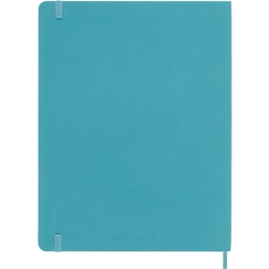 Notes MOLESKINE XL (19x25 cm) w linie, miękka oprawa, reef blue, 192 strony, niebieski-250108