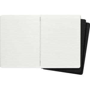 Zestaw 3 Zeszytów MOLESKINE Cahier Journals XL (19x25cm) w linie, 120 stron, czarny-250116