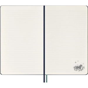 Notatnik MOLESKINE Harry Potter Patronum 2024, 13x21cm, w linie, edycja limitowana-250153