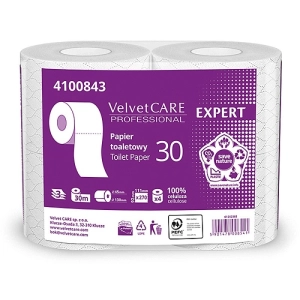 Papier toaletowy VELVET Expert celulozowy 3w. op.4 rolki - biały