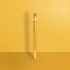 Długopis CARAN D'ACHE 849 Goldbar M w pudełku złoty-250972