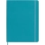Notes MOLESKINE XL (19x25 cm) w linie, miękka oprawa, reef blue, 192 strony, niebieski-250100