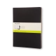 Zestaw 3 Zeszytów MOLESKINE Cahier Journals XL (19x25cm) w linie, 120 stron, czarny