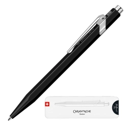 Długopis CARAN D'ACHE 849 Pop Line Fluo M w pudełku czarny-634618