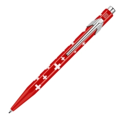 Długopis CARAN D'ACHE 849 Swiss Flag M czerwony-634570