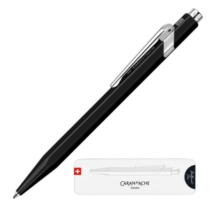 Długopis CARAN D'ACHE 849 Pop Line Fluo M w pudełku czarny-634618