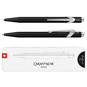 Długopis CARAN D'ACHE 849 Pop Line Fluo M w pudełku czarny-251261