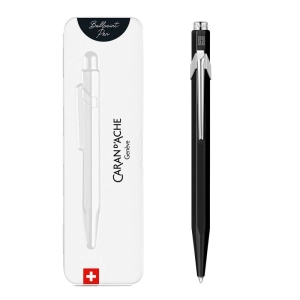 Długopis CARAN D'ACHE 849 Pop Line Fluo M w pudełku czarny-251263