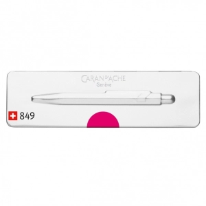 Długopis CARAN D'ACHE 849 Pop Line Fluo M w pudełku fioletowy-251343