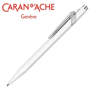 Długopis CARAN D'ACHE 849 Classic Line M biały-251381