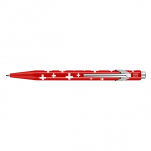 Długopis CARAN D'ACHE 849 Swiss Flag M czerwony-251392