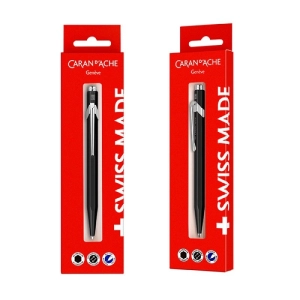 Długopis CARAN D’ACHE 849 Gift Box Black czarny-251522