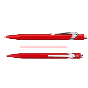 Długopis CARAN D'ACHE 849 Classic Line M czerwony z czerwonym wkładem-251744