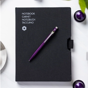 Długopis CARAN D'ACHE 849 Nespresso Arpeggio M w pudełku fioletowy-251775