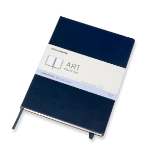 Szkicownik artystyczny MOLESKINE A4 (21x29,7 cm), sapphire blue, 96 stron, niebieski-251808