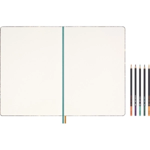 Zestaw MOLESKINE Rok Smoka Zeng Fanzhi 2024, szkicownik + kredki, edycja limitowana, w pudełku-251995