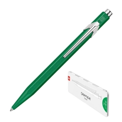 Długopis CARAN D'ACHE 849 Colormat-X M w pudełku zielony