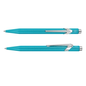 Długopis CARAN D'ACHE 849 Colormat-X M turkusowy-252043
